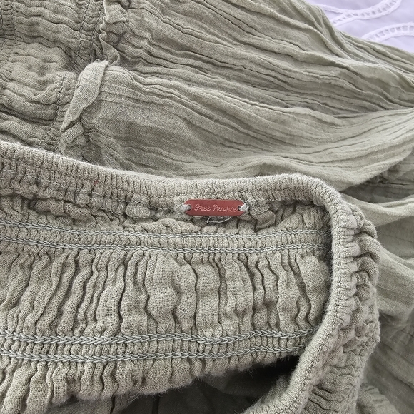 Free People Green Ankle Length Dress - Picture 9 of 10